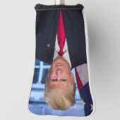 Officieel presidentieel portret van Donald Trump Golfheadcover (Draai 90)