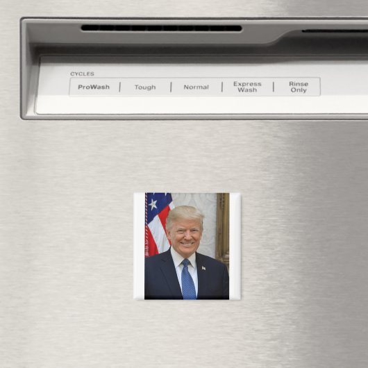 Officieel presidentieel portret van Donald Trump Magneet (Insitu (Vaatwasser))