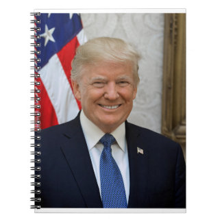 Officieel presidentieel portret van Donald Trump Notitieboek