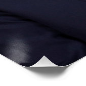 Officieel presidentieel portret van Donald Trump Perfect Poster (Hoek)