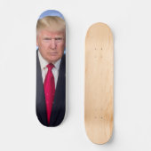 Officieel presidentieel portret van Donald Trump Persoonlijk Skateboard (Voorkant)