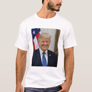 Officieel presidentieel portret van Donald Trump T-shirt