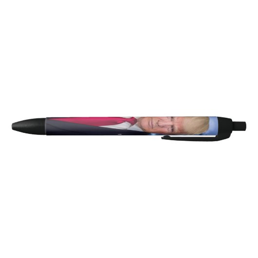 Officieel presidentieel portret van Donald Trump Zwarte Inkt Pen (Bodem)