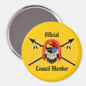 Officieel raadslid Magnet (Voorkant / Achterkant)
