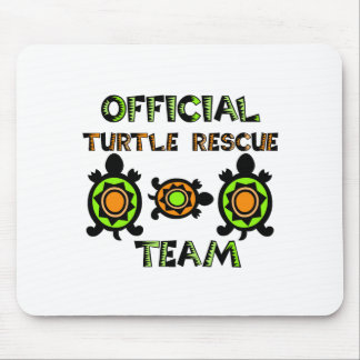 Officieel reddingsteam voor schildpadden 1 muismat