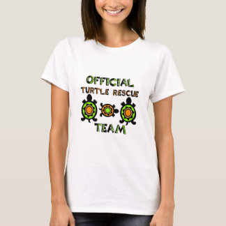 Officieel reddingsteam voor schildpadden 1 t-shirt