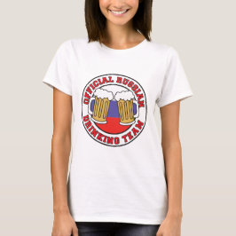 Officieel Russisch Drink team T-shirt