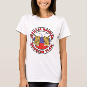 Officieel Russisch Drink team T-shirt