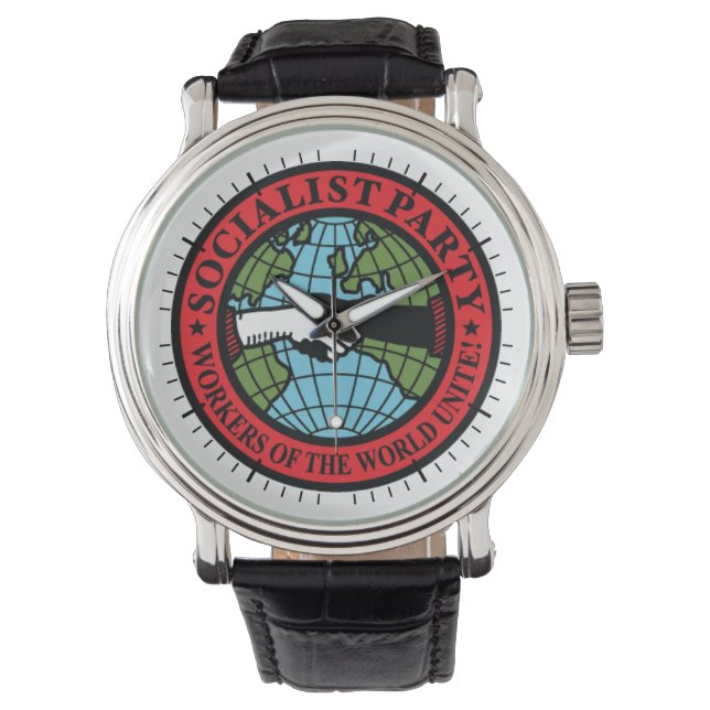 Officieel S.P.U.S.A. Logo custom watch Horloge (Voorkant)
