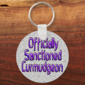 Officieel sancties tegen Curmudgeon Sleutelhanger (Voorkant)