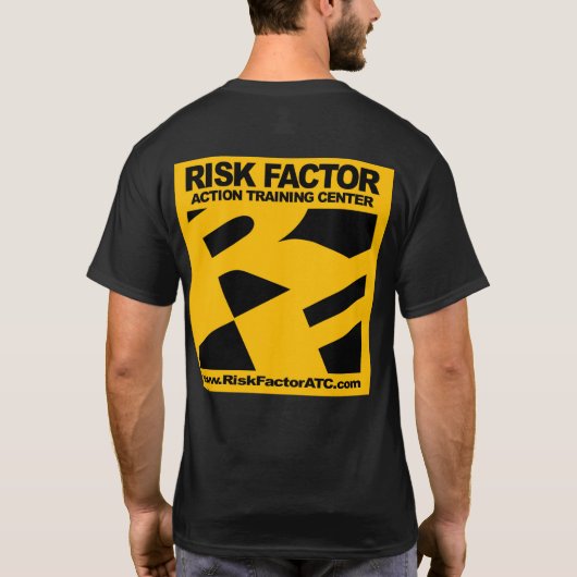 Officieel shirt van de RISICOFACTOR (Achterkant)