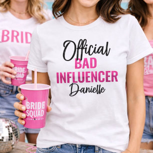 Officieel Slecht Voorbeeld Bachelorette Feest Aang T-shirt