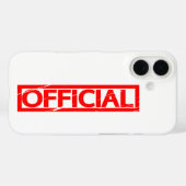 Officieel stempel Case-Mate iPhone case (Achterkant (horizontaal))
