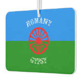 Officieel symbool voor roma-zigeuners luchtverfrisser (Links)