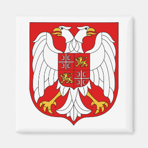 Officieel symbool wapenmunt Servië en Montenegro Magneet