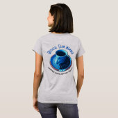 Officieel teamlid Drink koffieplein T-shirt (Achterkant volledig)