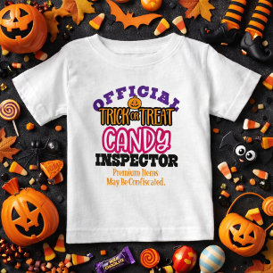 Officieel Trick Or Treat Snoep Inspecteur T-Shirt