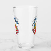 Officieel Tsjechisch Drink team Glas (Links)