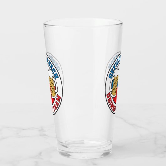 Officieel Tsjechisch Drink team Glas (Links)