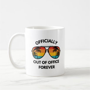 Officieel uit de Kantoor Forever Funny Pensioen Koffiemok