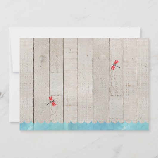 Officieel uitgenodigd voor eerste verjaardag kaart (Achterkant)