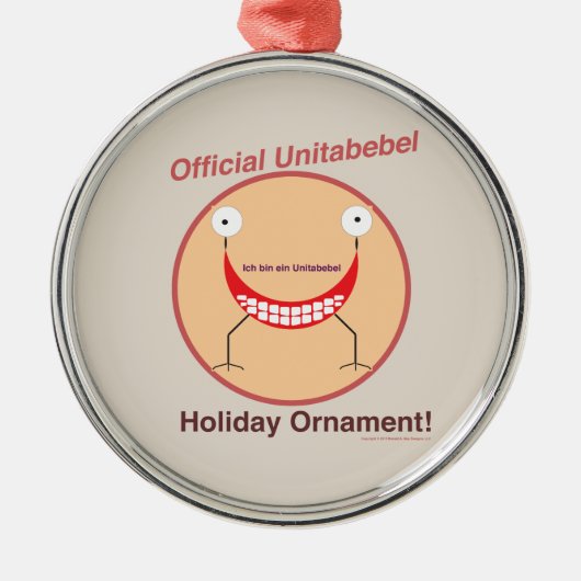 Officieel unitabebel Holiday Ornament (Voorkant)