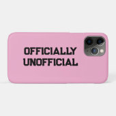 Officieel Unofficieel Case-Mate iPhone Case (Achterkant (horizontaal))