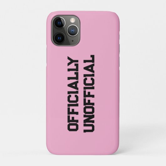 Officieel Unofficieel Case-Mate iPhone Case (Achterkant)