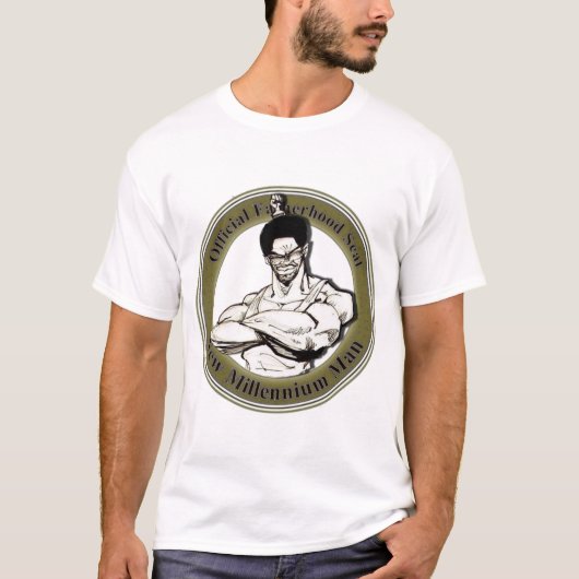 Officieel vaderschapszegel t-shirt (Voorkant)