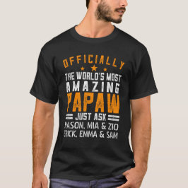 Officieel verbazingwekkende Papaw-aangepast T-shirt