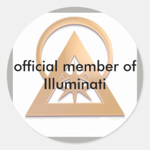 Officieel verlichtingsmateriaal ronde sticker