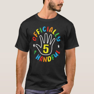 Officieel vijf jaar na vijf jaar een handige, gelu t-shirt