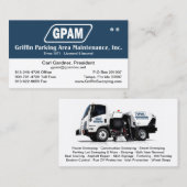 Officieel Visitekaartje GPAM (Voorkant / Achterkant)