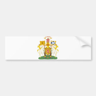 Officieel wapenschild van Schotland, heraldry-symb Bumpersticker