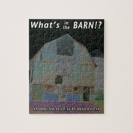 Officieel wat is er in de Barn? Poster op Legpuzzel (Verticaal)