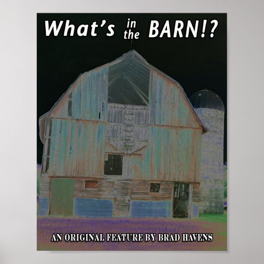 Officieel wat is er in de Barn? Promotie Poster (Voorkant)