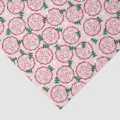 Officieel weefseldocument van de Noordpool Tissuepapier (Detail)