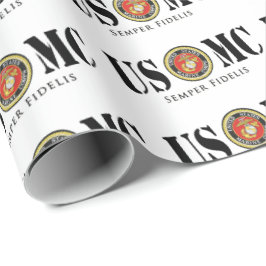 Officieel zegel US Marine Corps Cadeaupapier