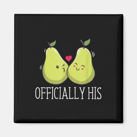 Officieel zijn huwelijk man en vrouw bruid en magneet (Voorkant)