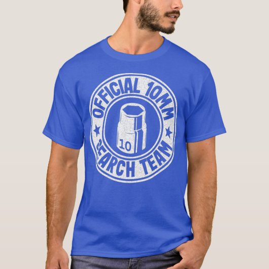 Officiële 10mm Socket Search Team Repair Shop T-shirt (Voorkant)