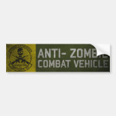 Officiële 147e Zombie TF-Bumpersticker Bumpersticker (Voorkant)