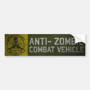 Officiële 147e Zombie TF-Bumpersticker Bumpersticker