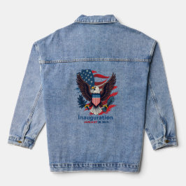 Officiële 2025 Inauguratie Zegel Denim Jacket