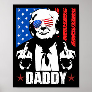 Officiële 2025 Trump Daddy Officiële 2025 Trump Da Poster