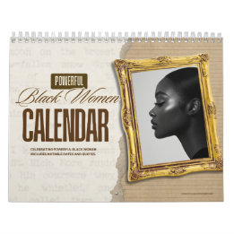 Officiële 2026 Krachtige Zwarte Vrouwen Kalender