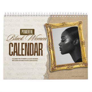 Officiële 2026 Krachtige Zwarte Vrouwen Kalender