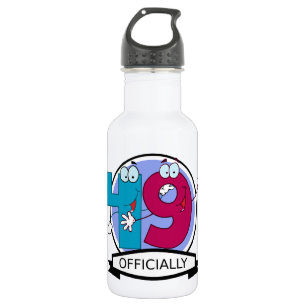 Officiële 49 Verjaardagsbanner Waterfles