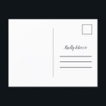 Officiële aankondiging van Elopement Wedding Photo<br><div class="desc">Dit briefkaart van de trouwaankondiging bevat je foto voor een eenvoudige maar elegante manier om vrienden en familie te vertellen dat je de knoop vastzat!</div>