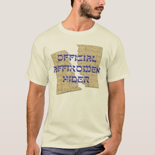 Officiële Affikomen Hider T-shirt (Voorkant)