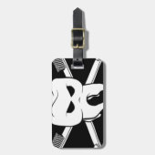 Officiële Amarillo Dentites Bagagelabel (Voorkant verticaal)